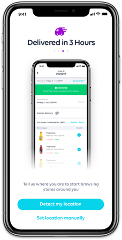 Fast Delivery on Starquick Grodery App